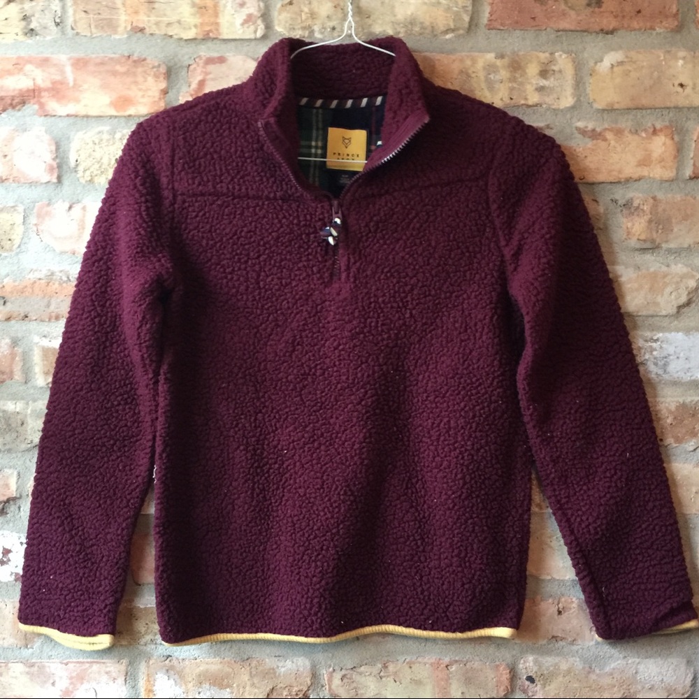 Prince & Fox Maroon pullover
